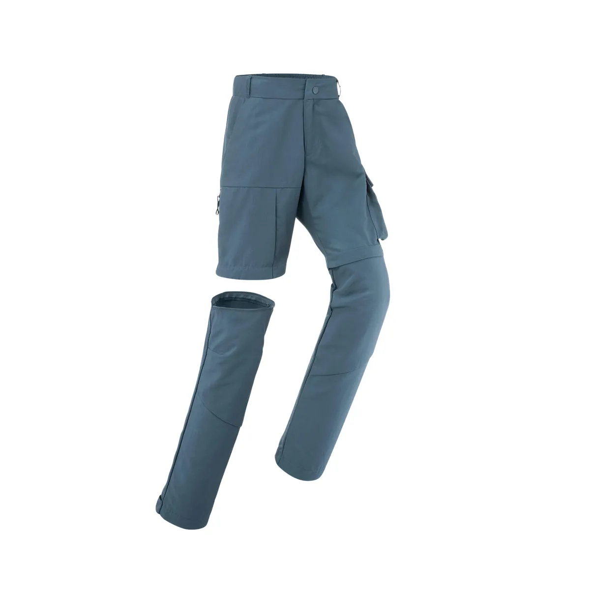 Quechua Kids' Convertible Hiking Trousers, MH500