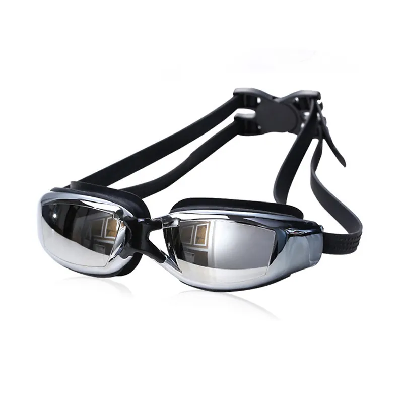 Racing Mirrored Anti-Fog Swim Goggles | HD Waterproof | Professional