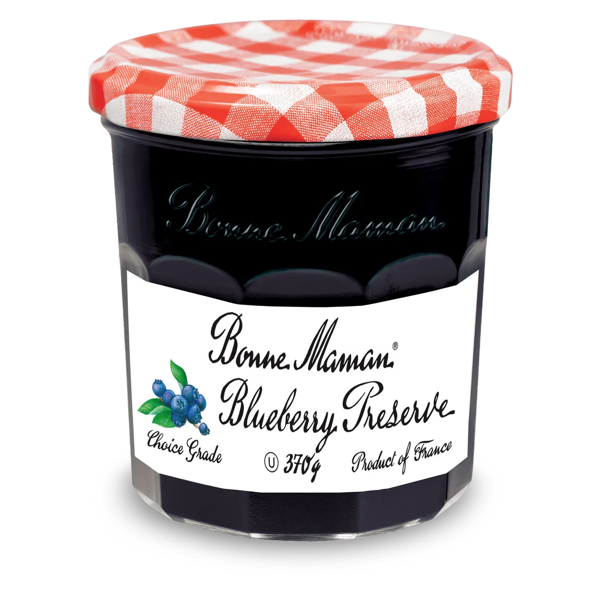 Bonne Maman - Blueberry Preserve (Jam) 370g x 4