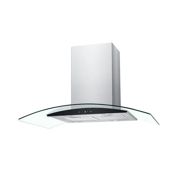 Falco - 120CM ISLAND CURVED GLASS EXTRACTOR