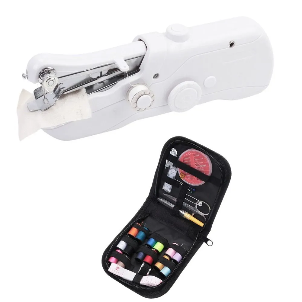 Hand-Held Sewing Machine, Mini Portable Fast Electric Sewing Machine