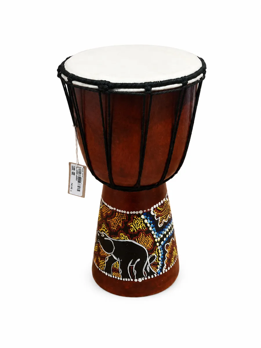 J J Royal Kalahari Tribal Rhythm Decorative Hand Drum 30 cm