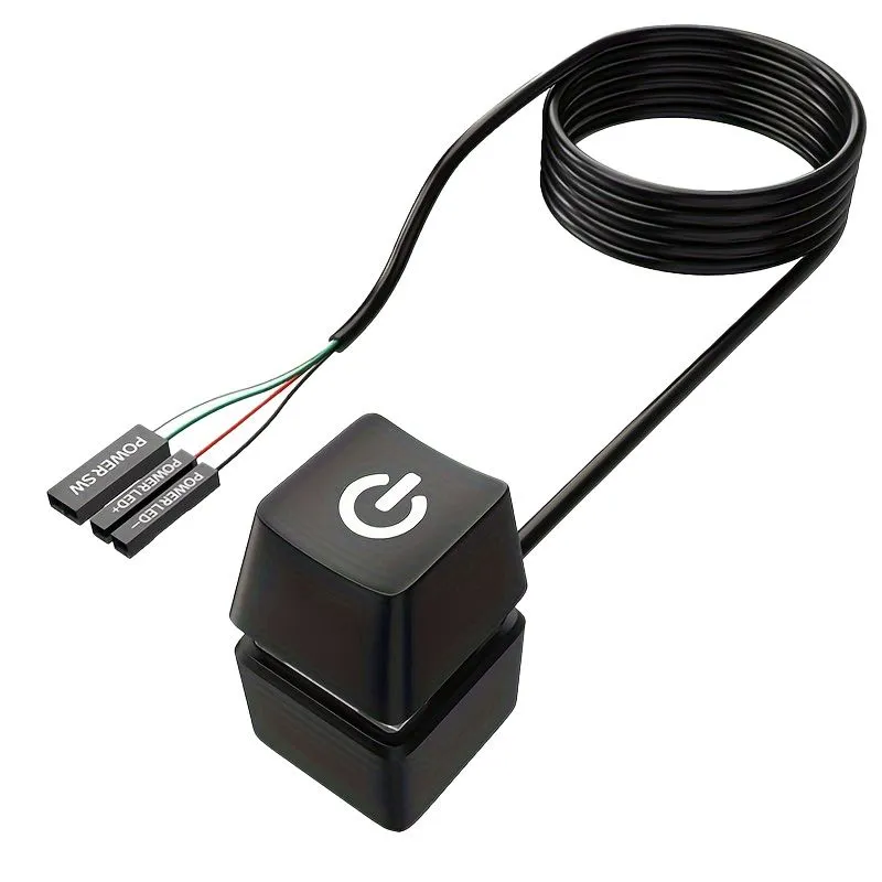 Computer External Desktop Switch - Network & Power Extension Button