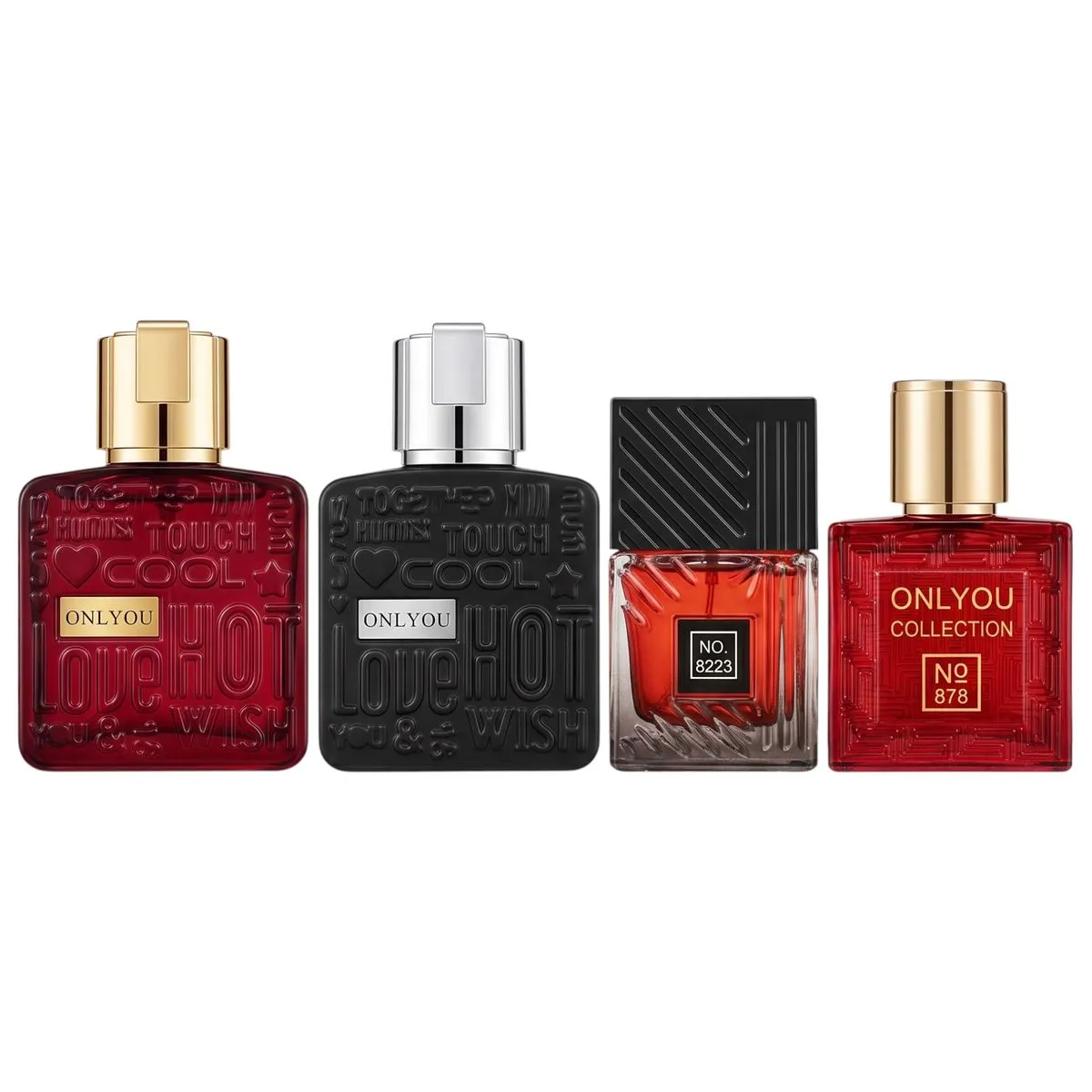 4 Pack Only You Premium Men's Eau De Parfum Gift Set 30ml for Him EDP