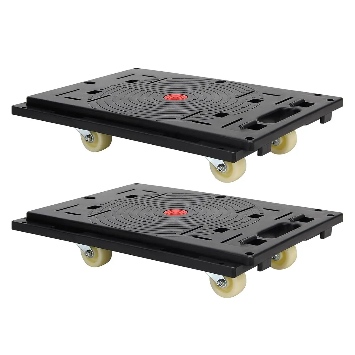 2 Heavy Duty Moving Dolly, Interlocking Design 42cm for Furniture Appliance