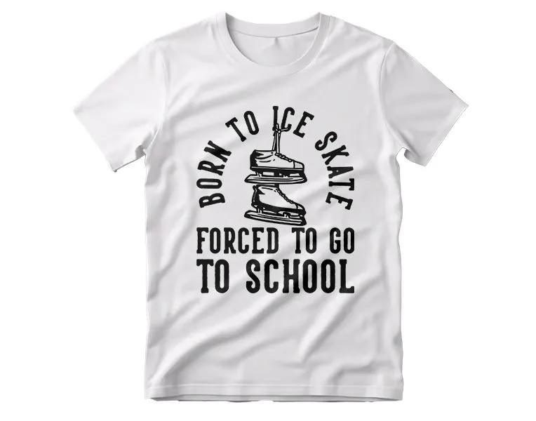 Born to ice skate T-Shirt
