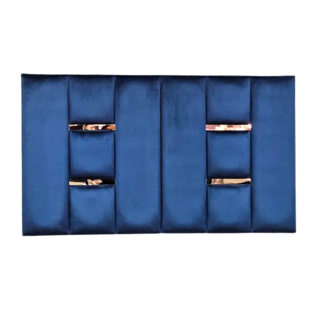 Rosie Double Headboard - royal bluw