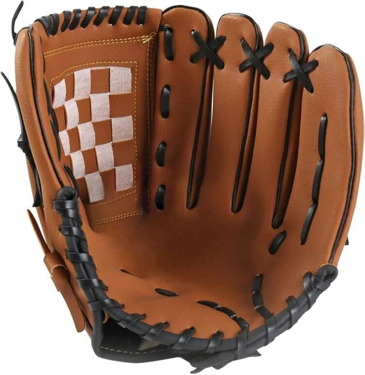 Baseball Gloves Softball Glove PU Material Left Hand for Youth Adult12.5in