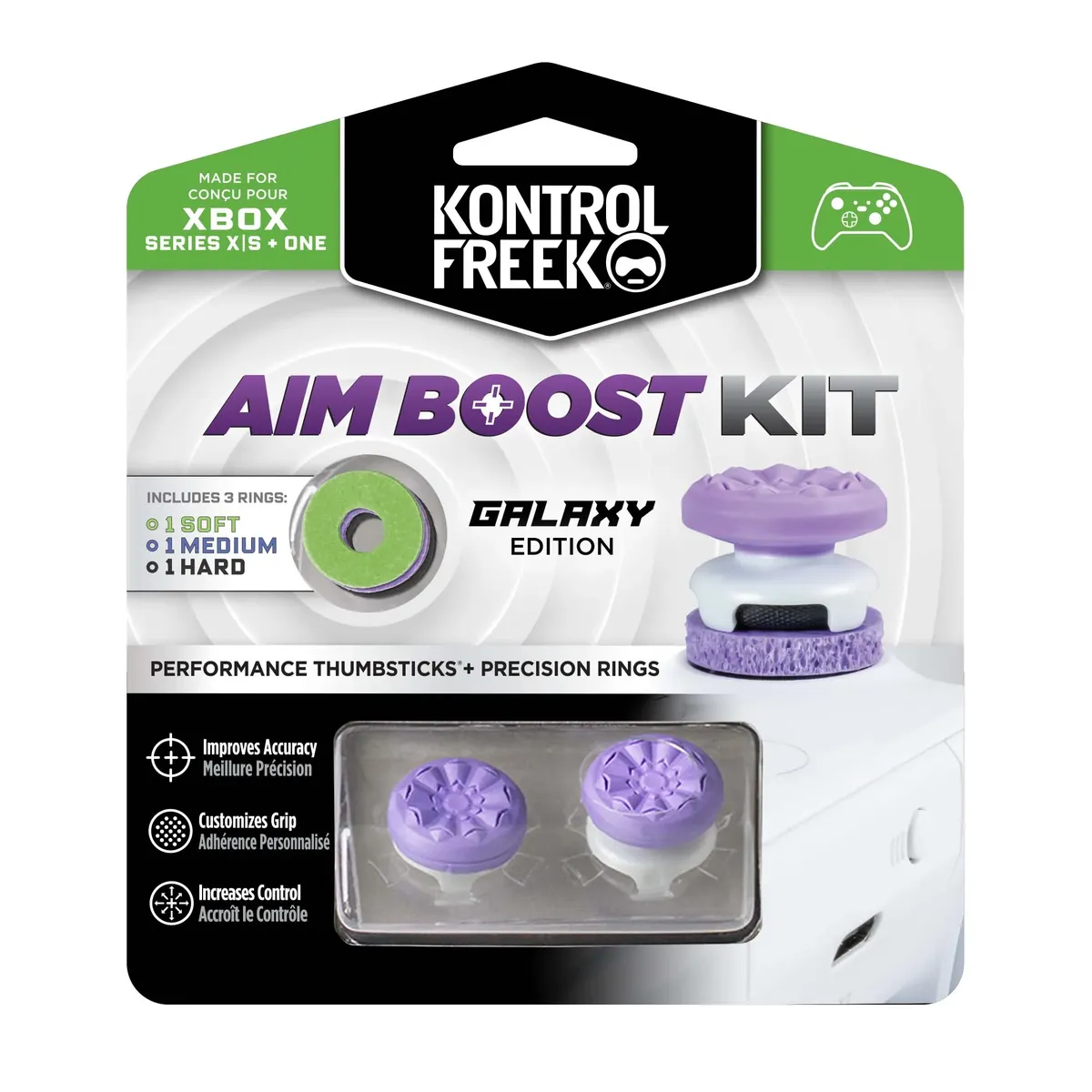 KontrolFreek Aim Boost Kit Galaxy Edition for Xbox Controllers
