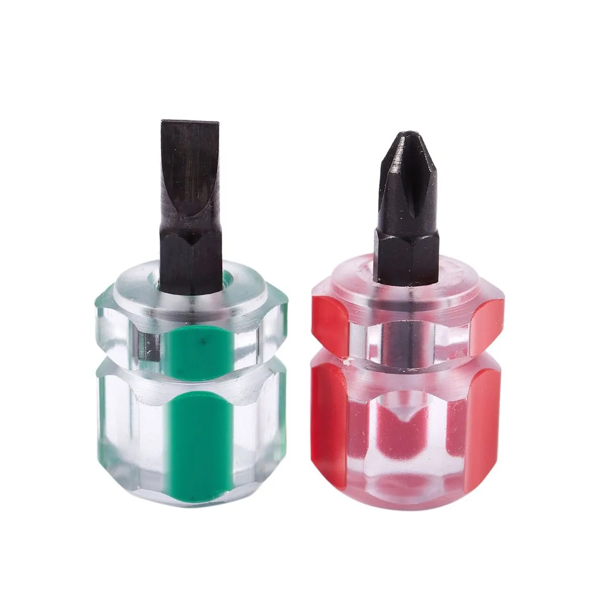 2 pcs Flat Screwdriver Split Repair Tools Kit Set Green+Red