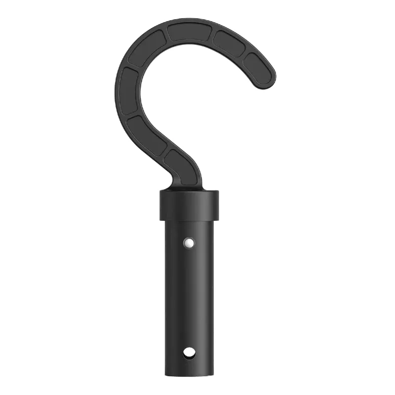 Hook for All Robotic Pool Cleaner Attaches to Telescopic Poles