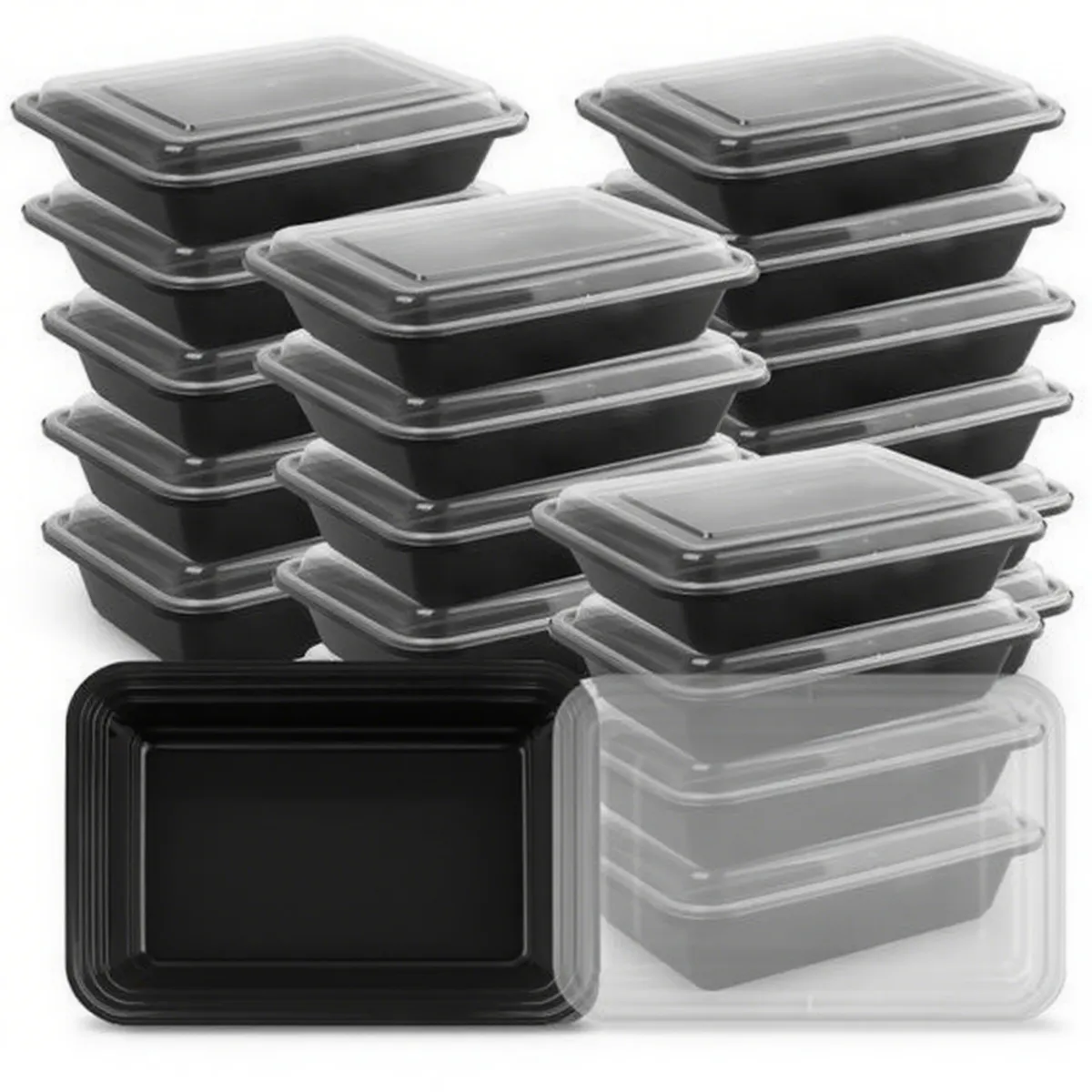 20Pack 28oz Lunch Box Meal Prep Containers with Lids Food Storage Container