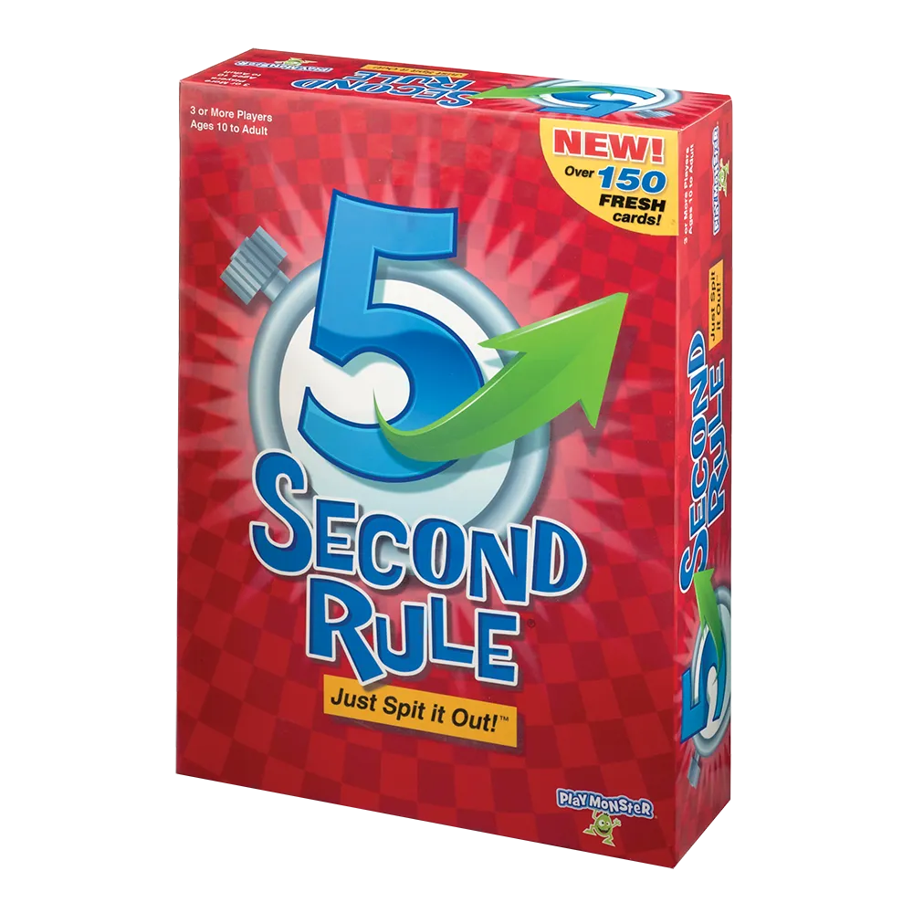 PlayMonster Just Spit It Out 5 Second Rule Party Game