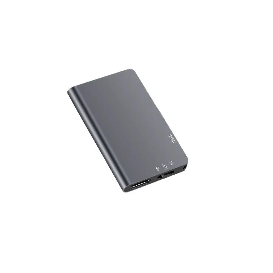 64GB Magnetic Digital Voice Recorder, AI-Intelligent Triple Noise Reduction