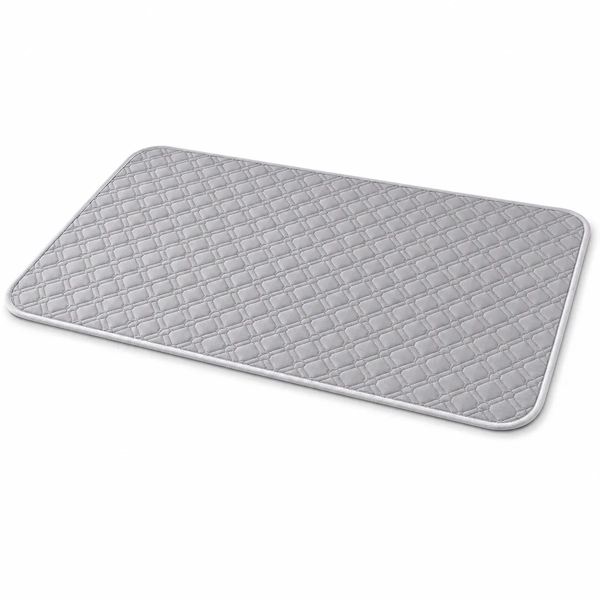 70x90cm Washable Mattress Protector Pad - Smoke Gray