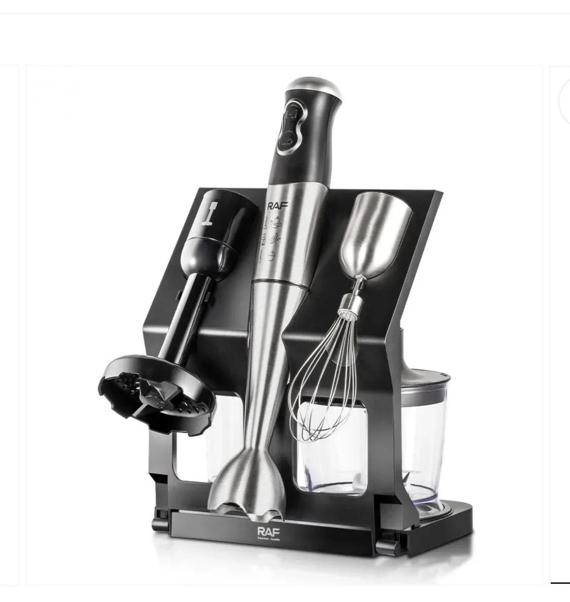 RAF Multifunctional 5in1 Fast Start Elegant Design Hand Blender Set