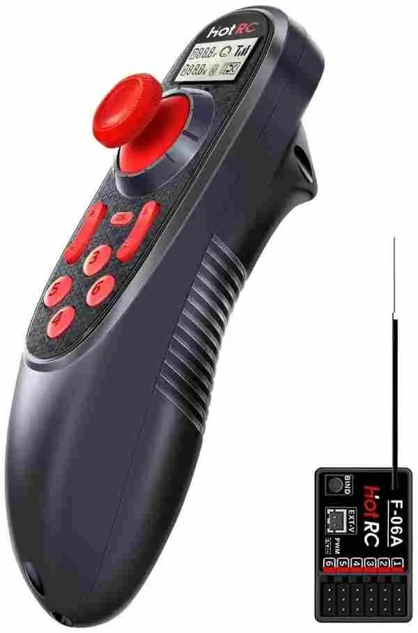 DS-600 6CH 2.4G RC Transmitter & Receiver with Remote Control RC Controller