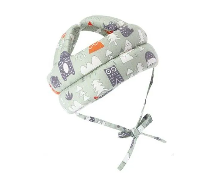 Baby Toddler Head Protective Cap - Green