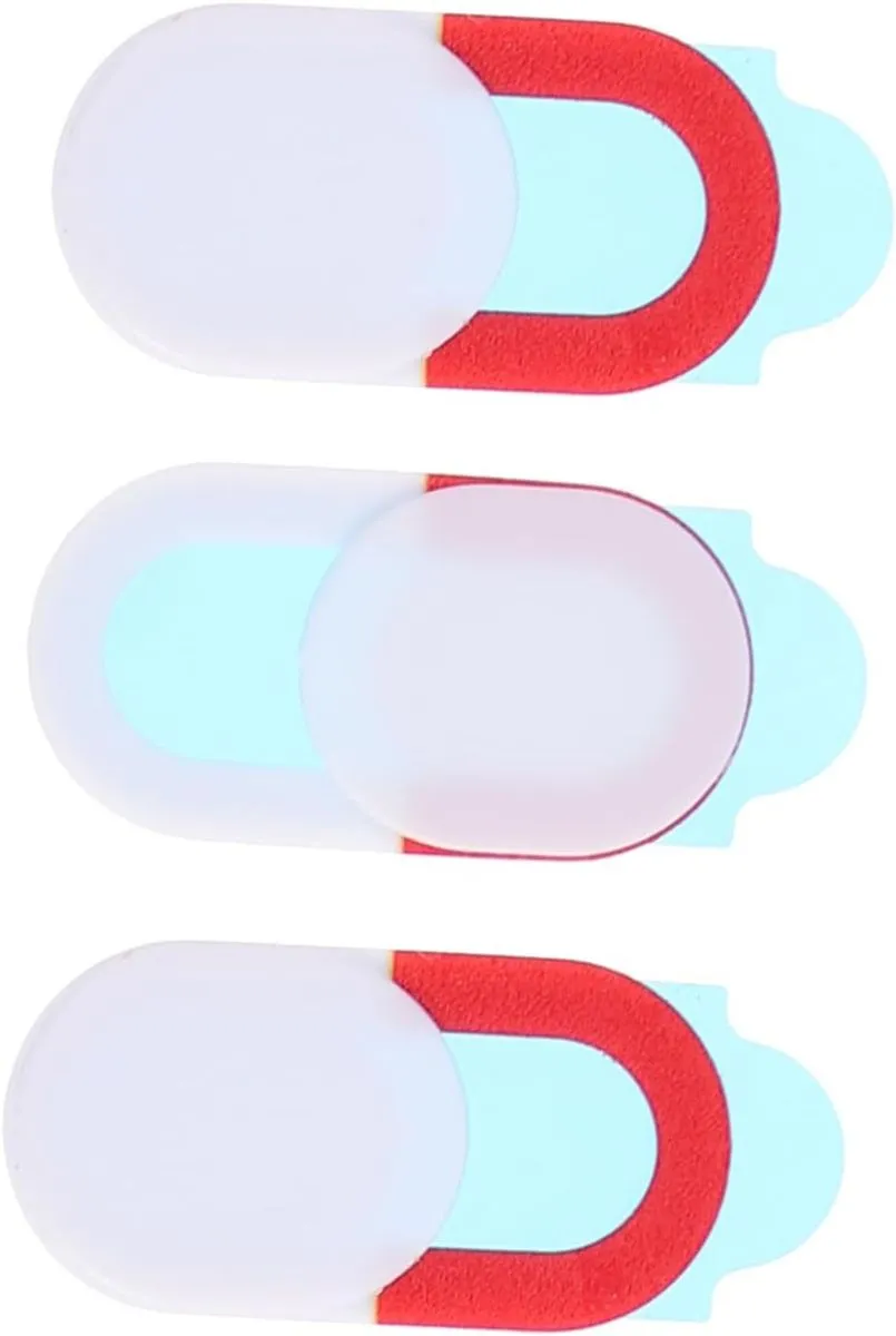 3pcs Webcam Covers for Privacy Camera Lenses Stickers for Phones Tablets