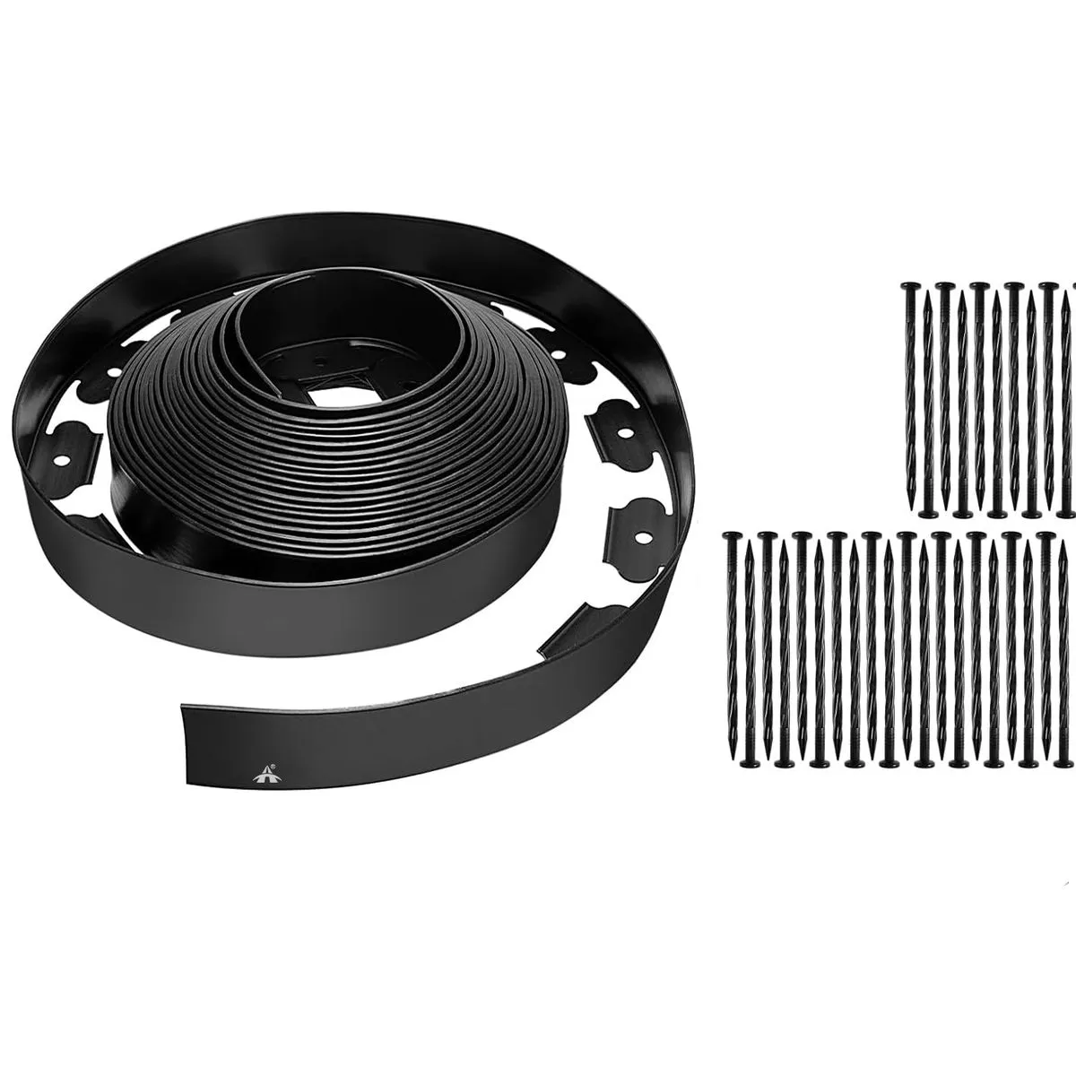 ALANES 10m Garden Landscape Border Kit Landscape Greening Isolation Belt - Black