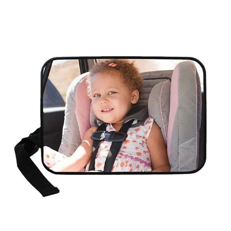 Baby Car Mirror, Safety Mirror for Rear Facing Infant, Clear Wide View