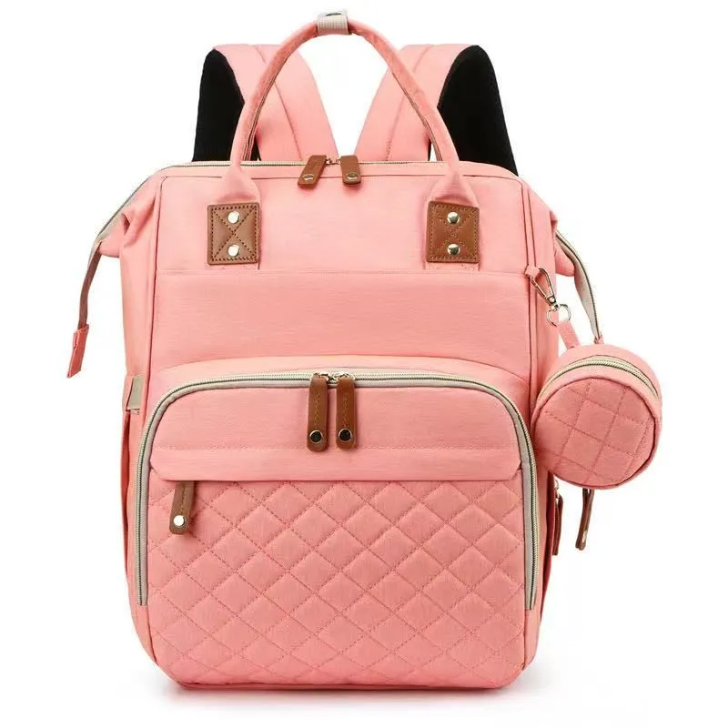 Multi-Functional Nappy Bag - Pink