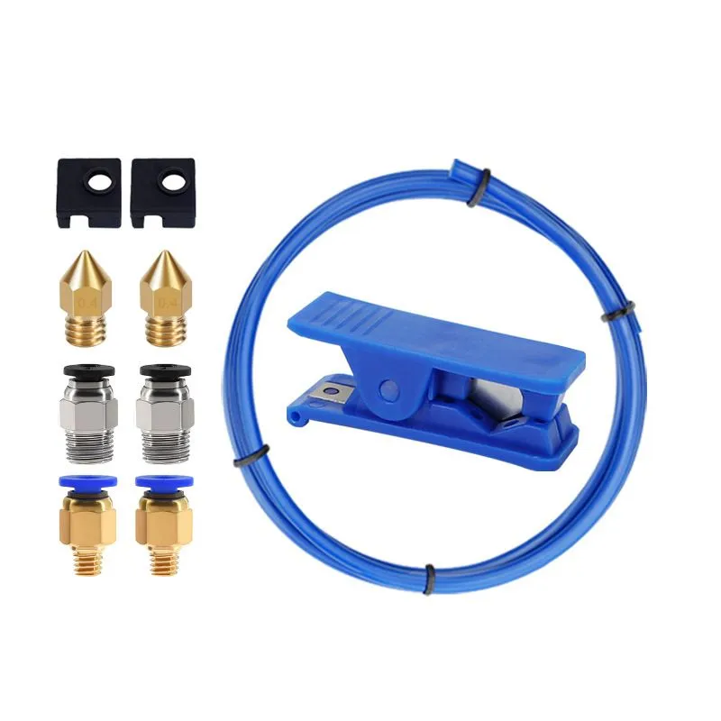 3D Printer Accessories PC4-01/M6 Set Quick Replacement Cutting Feeding Tube