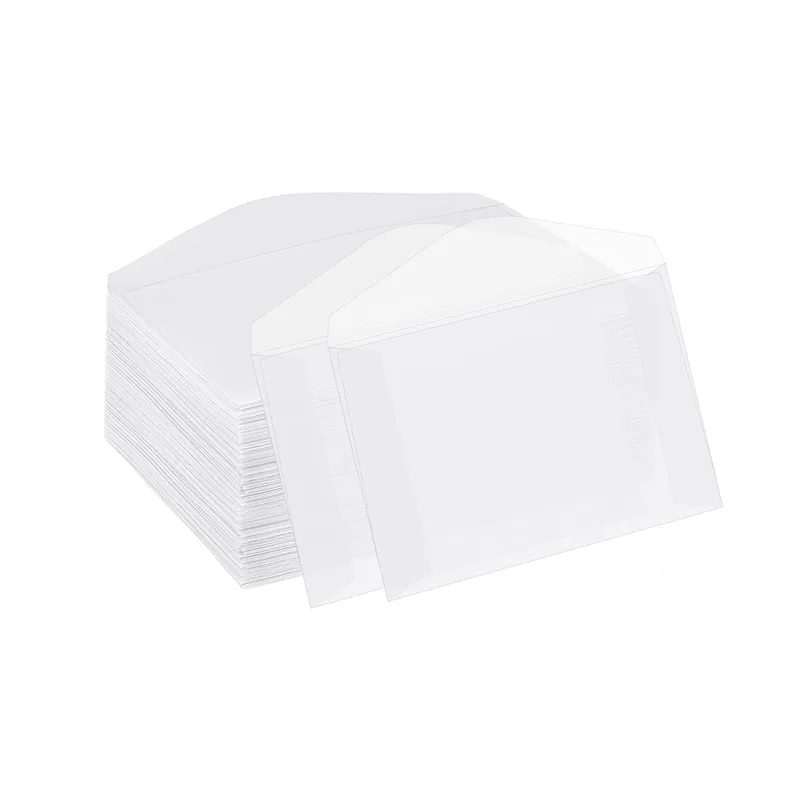 50PCS Blank Envelope Translucent Paper Envelopes Set Letter Envelopes