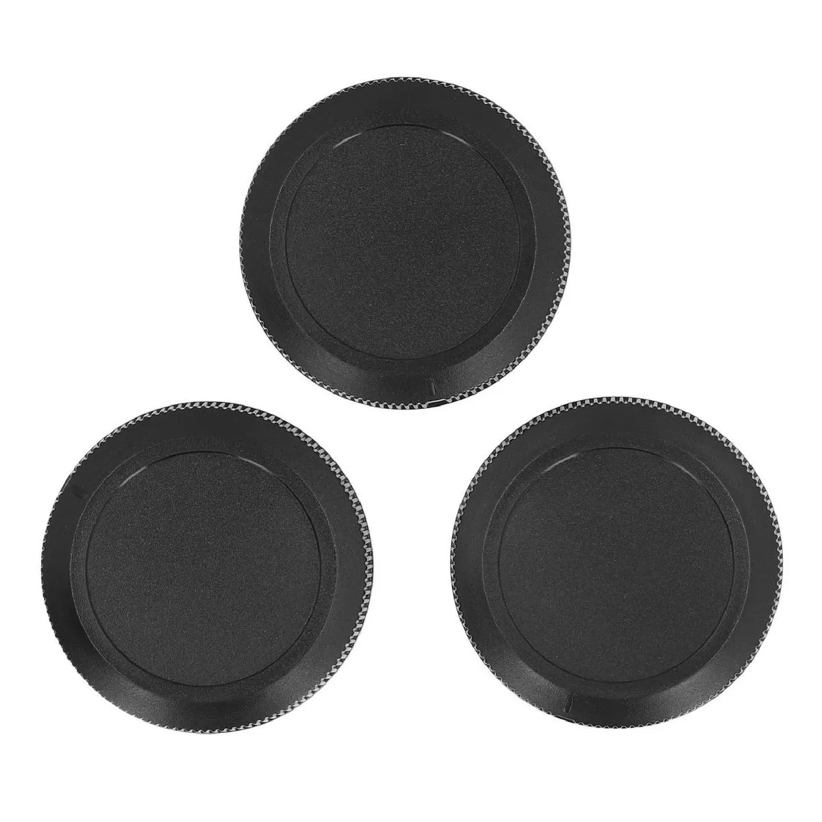 3Pcs RF Mount Rear Caps - for Mirrorless Cameras