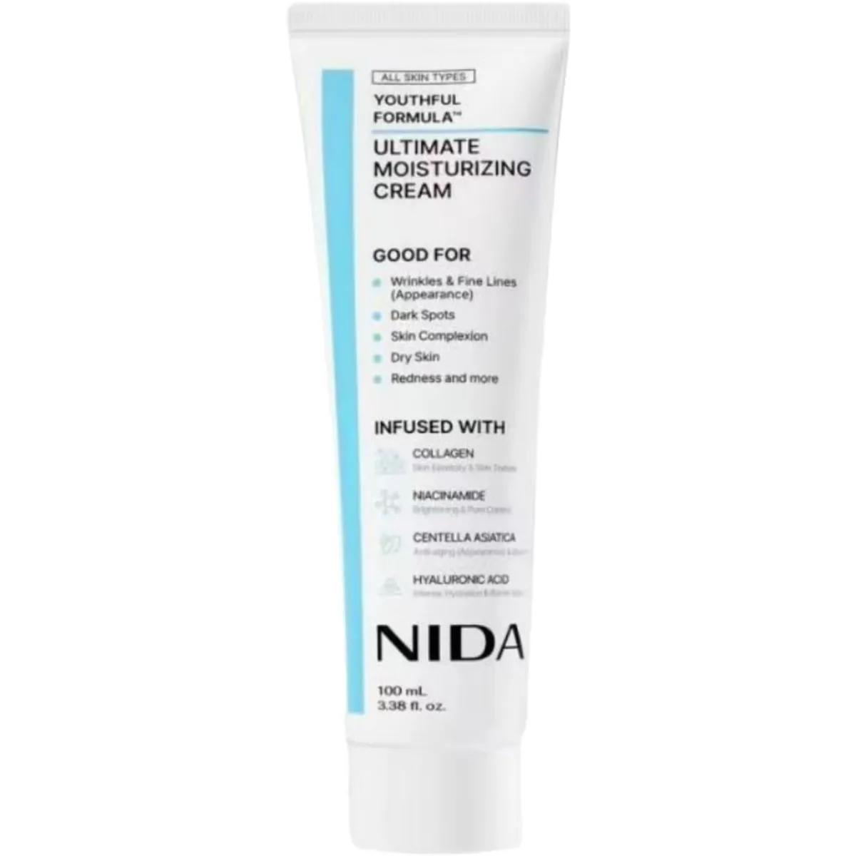 Ultimate Moisturizing Cream, Collagen & Niacinamide, Hydrating
