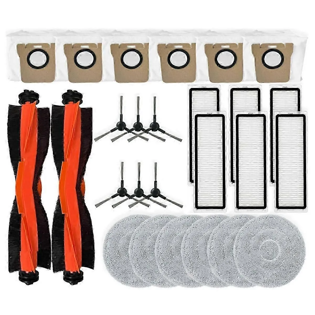 Vacuum Cleaner Parts Compatible With Robot Vacuum X20 Max / D109GL