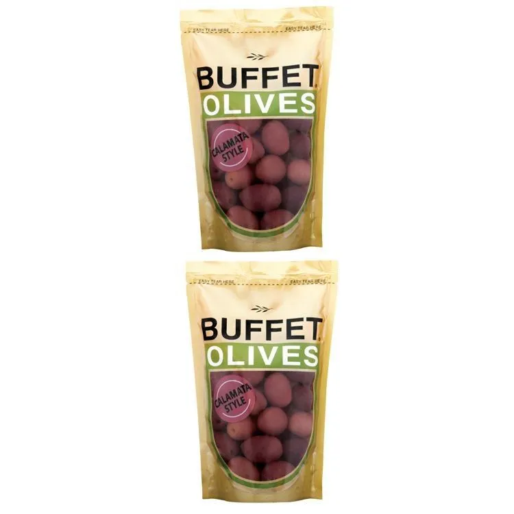 Buffet Calamata Style Olives 200g (Pack of 2)