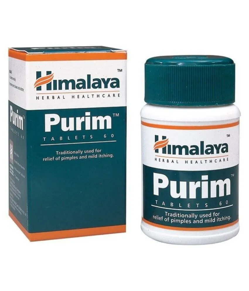 Purim Tablets 60S/ Skin Care/Acne, Eczema/Blemishes
