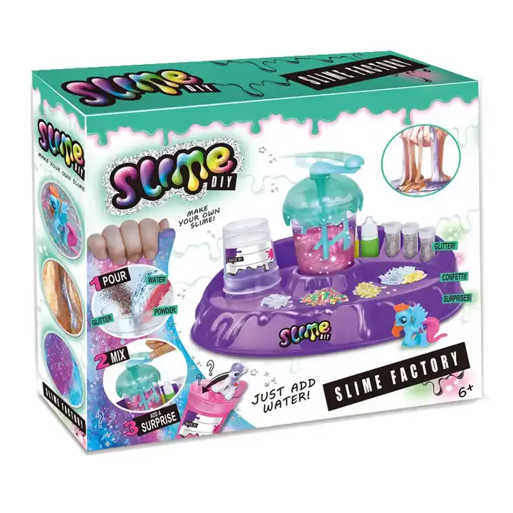 Kids DIY Slime Factory Toy Set