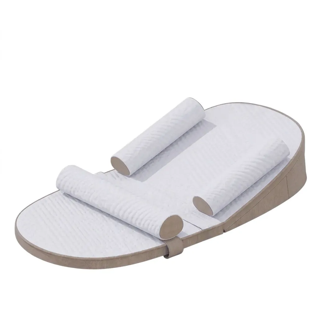 Baby Anti-Roll Sleeping & Nursing Positioner Pillow - Brown