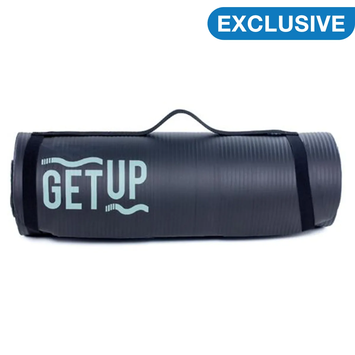GetUp 10mm NBR Yoga Mat - Various Colours - Black