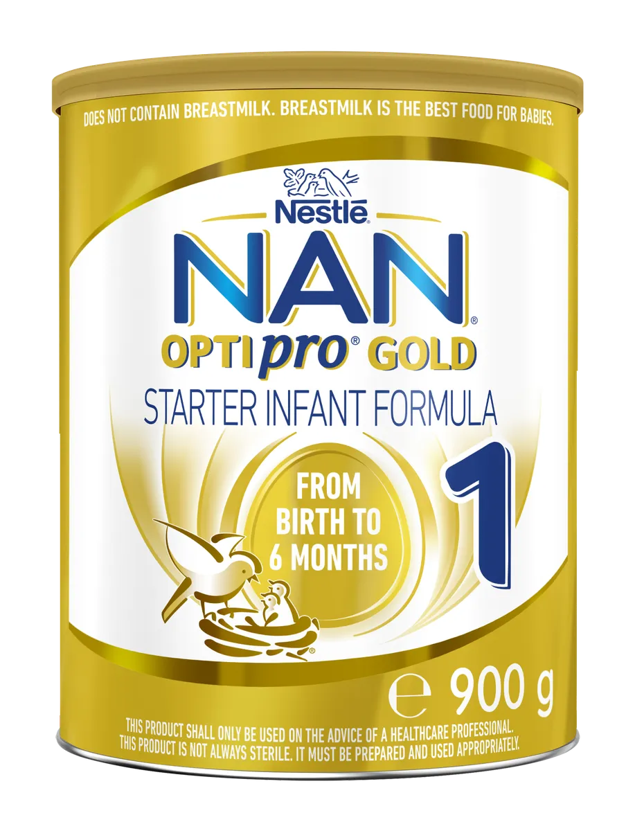 NESTLÉ NAN OPTIPRO GOLD Starter Infant Formula Stage 1 900g