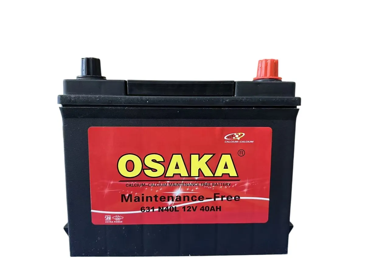 Osaka 631 N40L 12V 40Ah Calcium-Calcium Sealed Automotive Battery