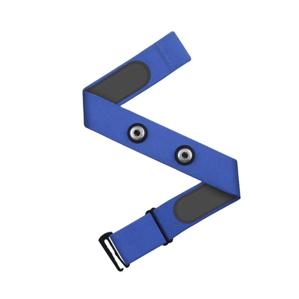 Heart Rate Sensor Replacement Chest Strap Adjustable - Blue