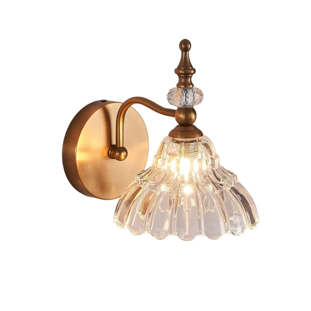 Modern Crystal Wall Light Sconce, Bathroom Vanity Lights Fixture, Wall Lamp