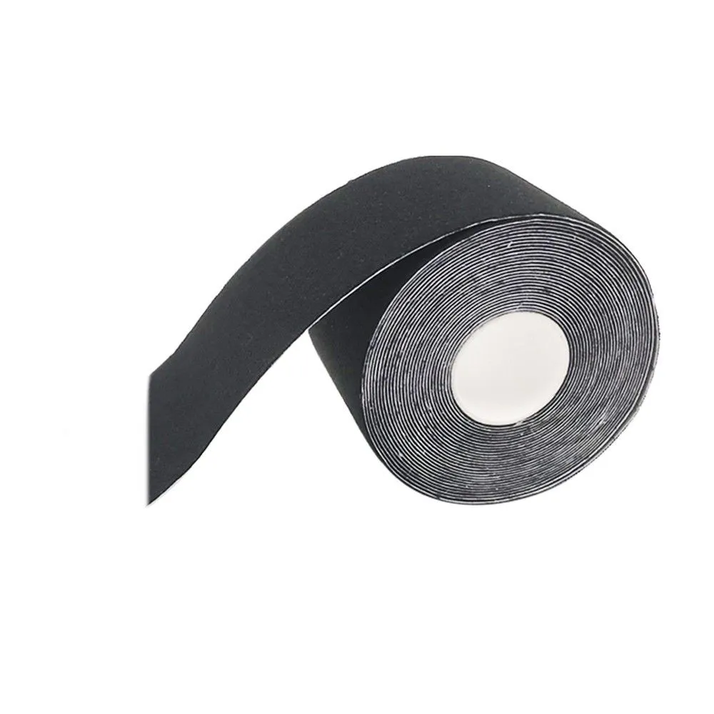 Pain Relief Muscle Support Sport &Therapy Kinesiology Tape - 5m - Black