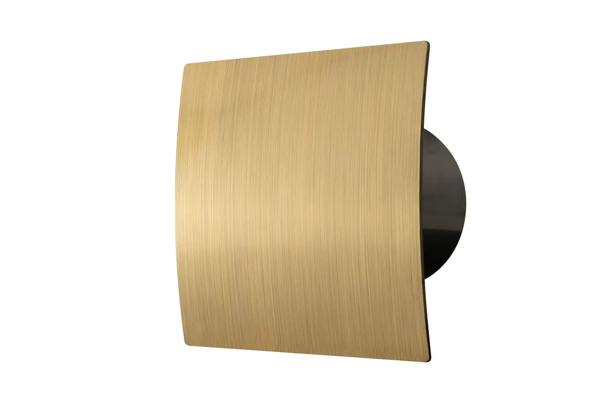 Extractor Fan Bathroom Toilet - Gold Brass 100mm