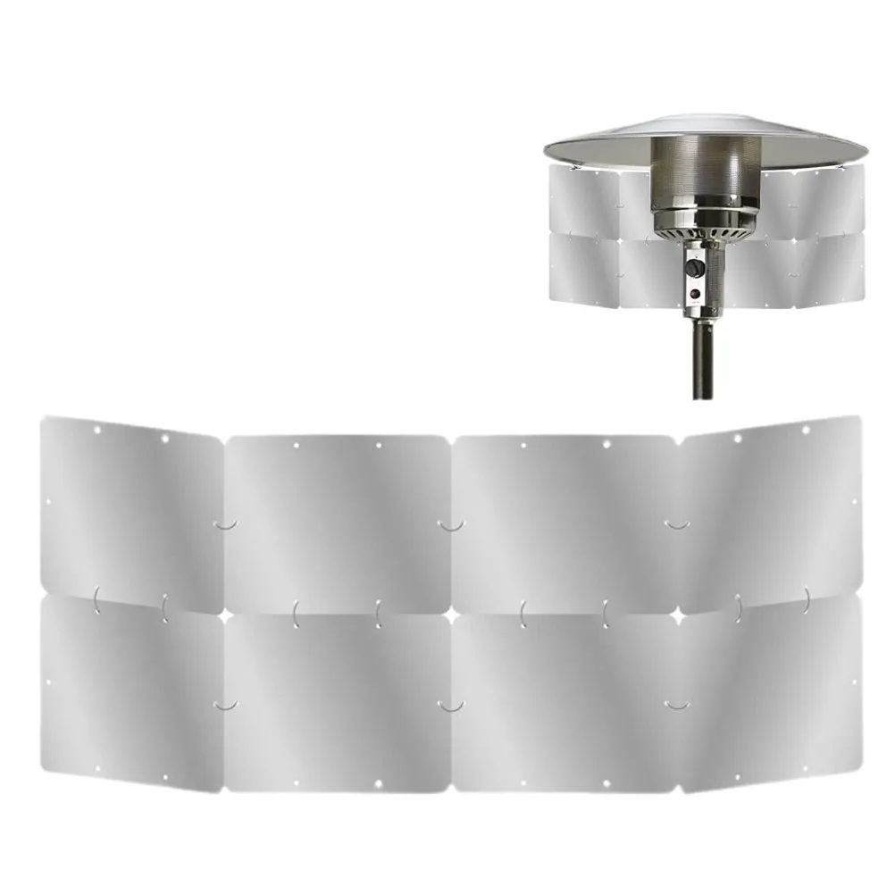 Foldable Aluminum Heater Reflector With Rings