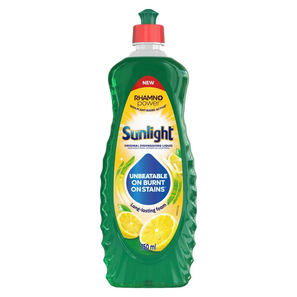 Sunlight Regular Degreasing Dishwashing Liquid Detergent 750ml