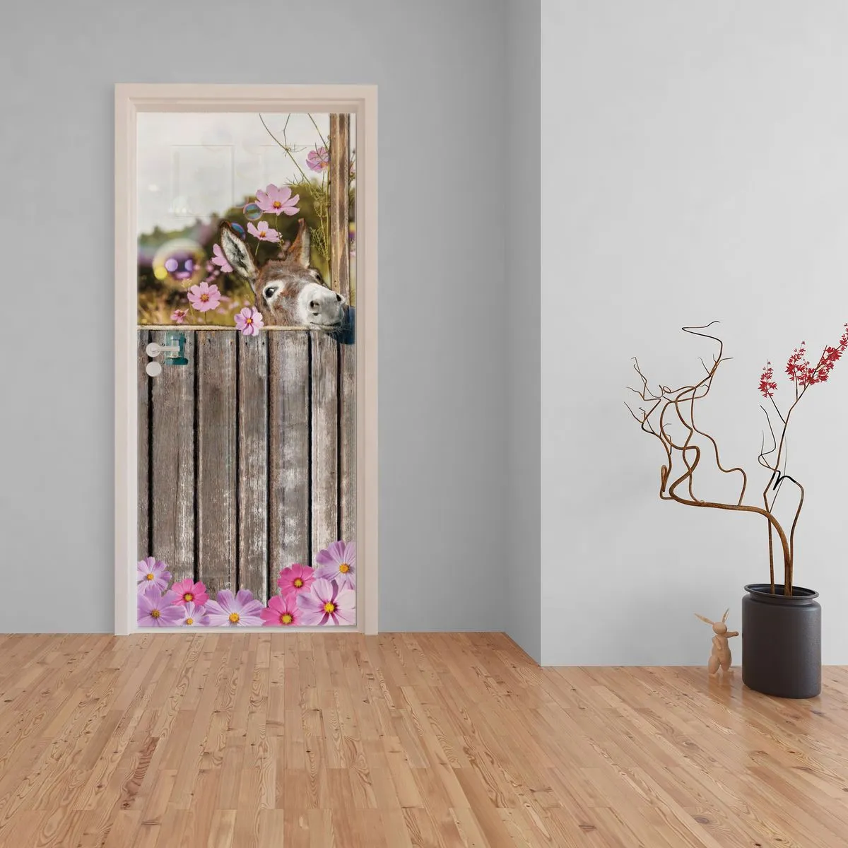 Decoupage Tear Resistant Transfers - Cosmos Donkey Door