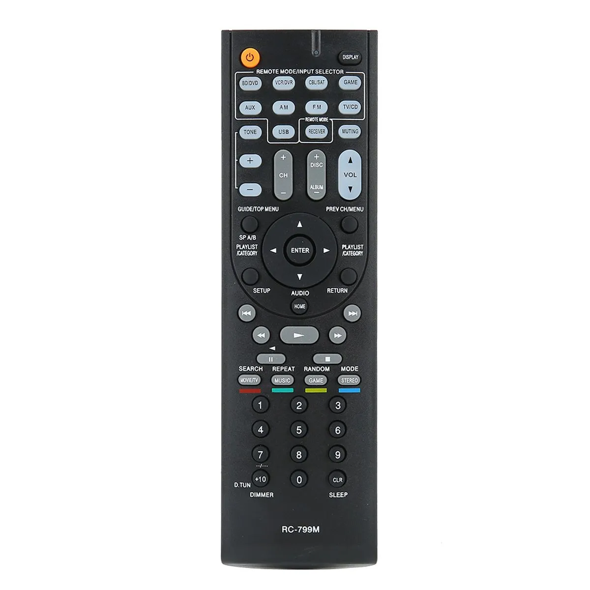 Universal Remote Control Audio Video Receiver Compatible with ONKYO Audio Video Receiver