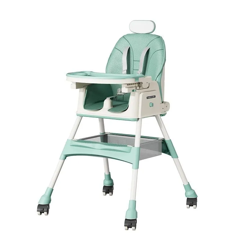 4-in-1 Adjustable Baby High Chair & Feeding Seat