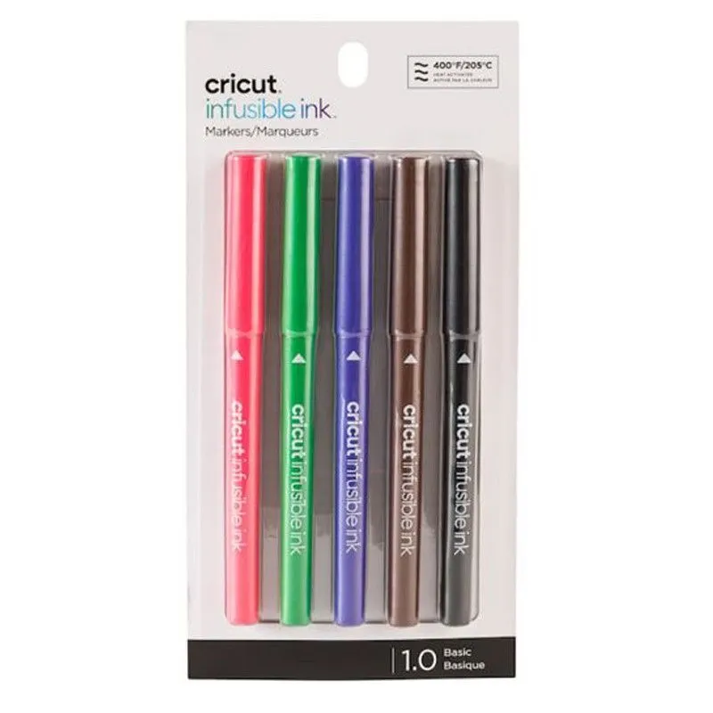 Cricut Explore/Maker Infusible Ink Medium Point Pen Set 5-pack