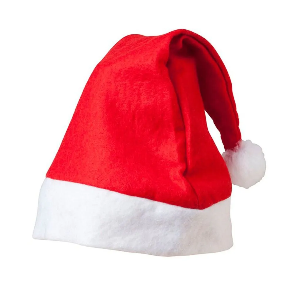 Father Christmas Santa Hat - Fancy Dress (40cm x 28cm)