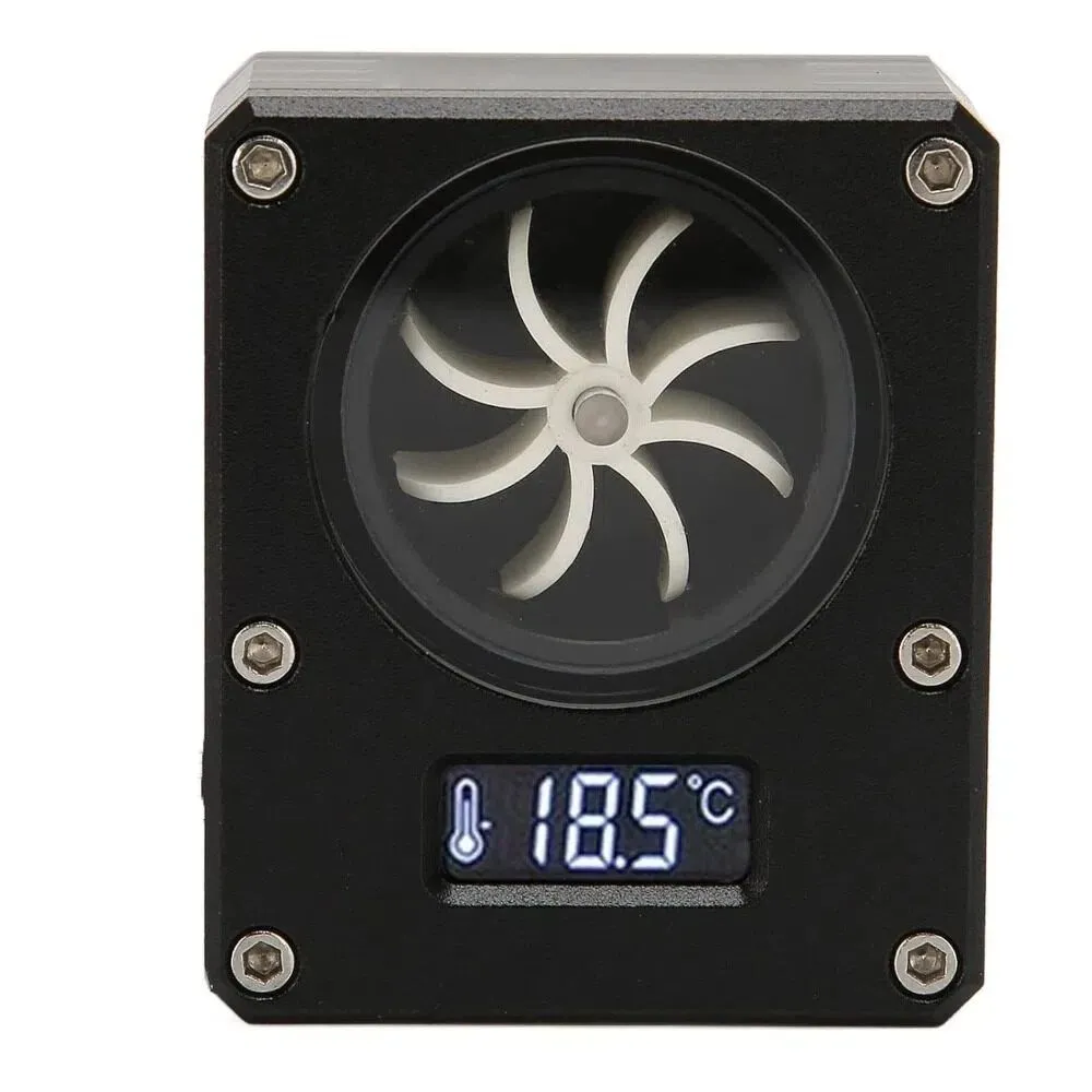 G1/4 Thread Water Flow Indicator with 3Pin Connector for Computer